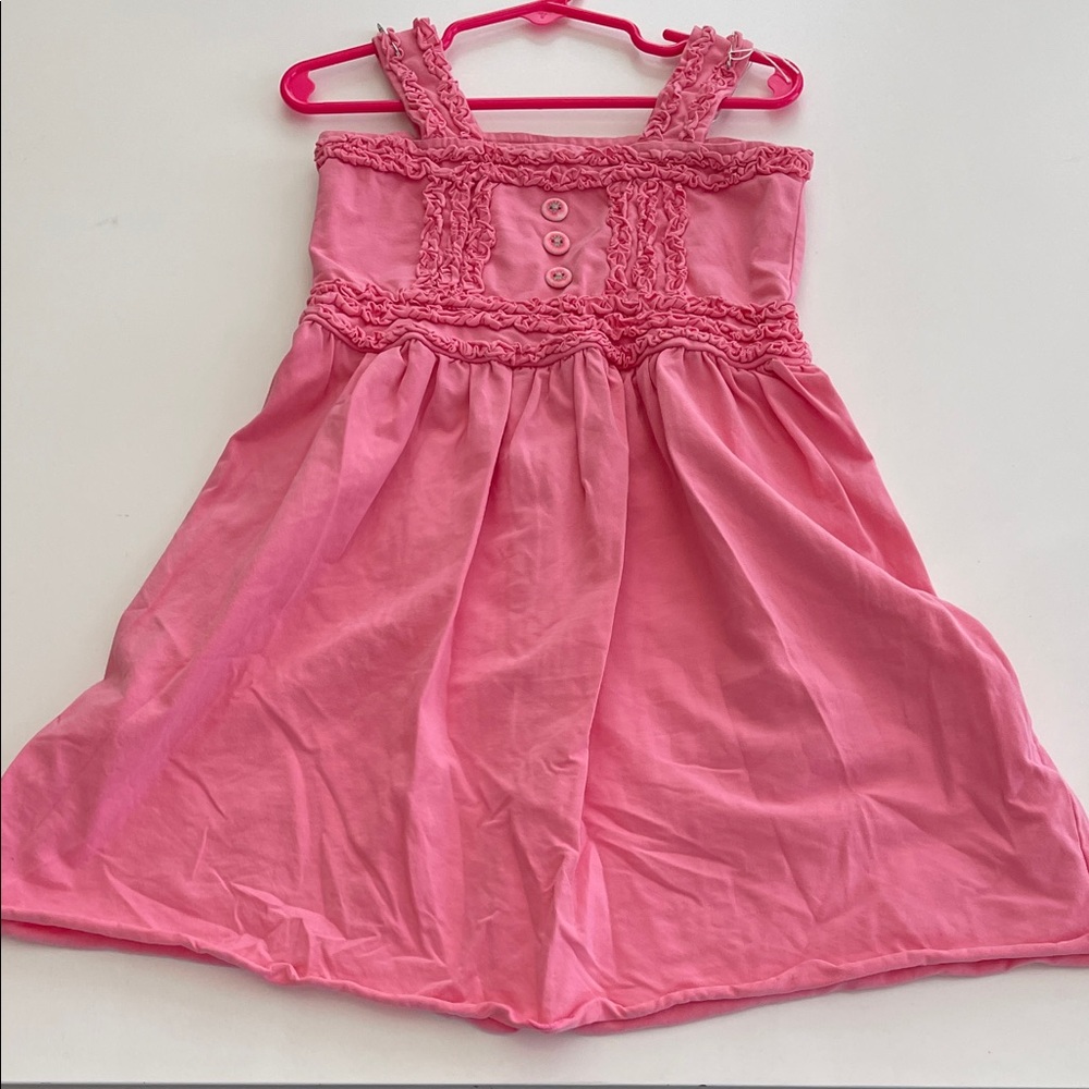 Southern style Pink Ruffle Sundress - Girls